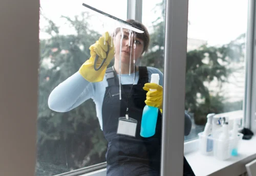 Nettoyage de vitres intérieures et extérieures à la Chapelle-la-Reine